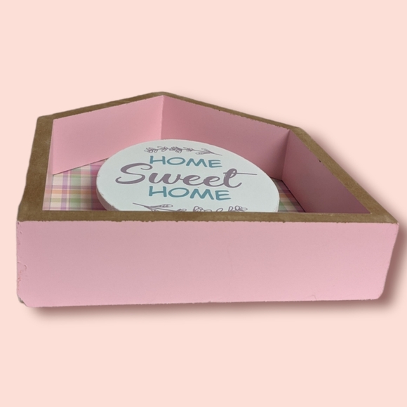 Signature Select Seasons Home Sweet Home Shadowbox Wooden Decoration - Picture 3 of 11